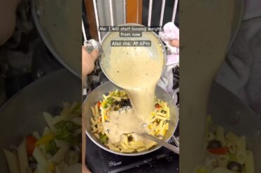 White Sauce Pasta Recipe #shorts #pastarecipe