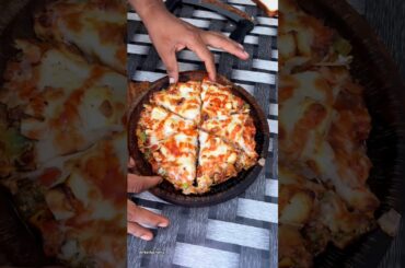 Double Cheese Burst Pizza #shorts #food #viral