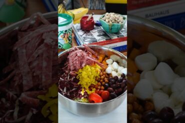 Italian Chopped Salad || #choppedsalad #chopper #saladrecipe #salad #shorts