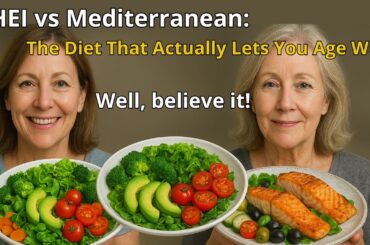 AHEI vs Mediterranean: The diet that really allows you to age well depends on you.
