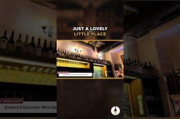 Enoteca Il Goccetto Rome Wine Bar and Shop