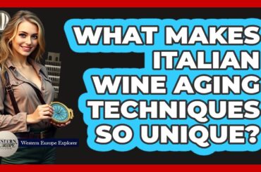 What Makes Italian Wine Aging Techniques So Unique? - Western Europe Explorer