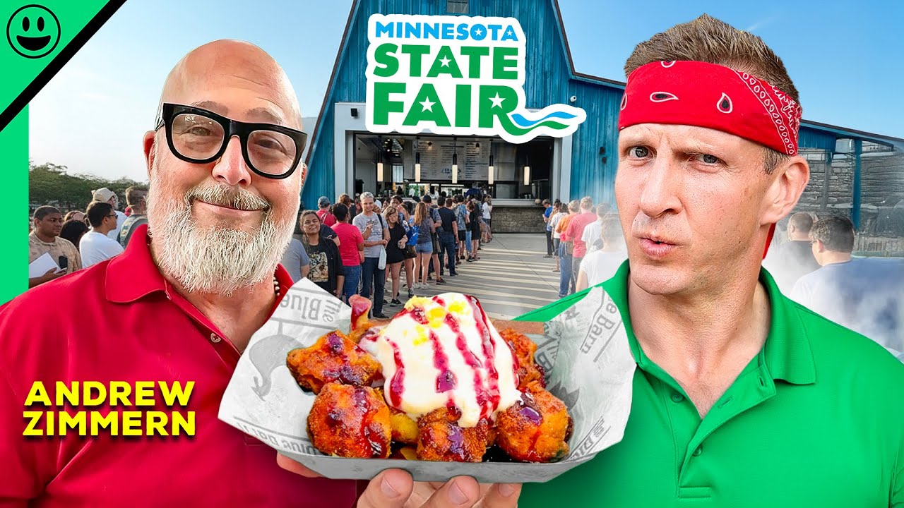 Harshly Judging Fair Food w/ Andrew Zimmern!! (Bizarre Foods) Harshly Judging Fair Food w/ Andrew Zimmern!! (Bizarre Foods)