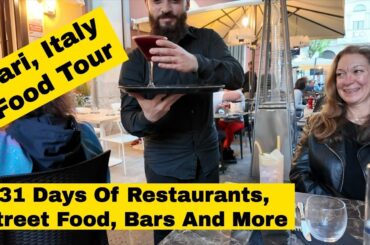 31 Day Food & Restaurant Tour of Bari Italy Local Spots, Street Food, Bars And More
