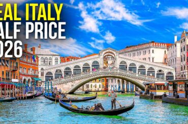 This is the ONLY WAY to Visit ITALY on a Budget in 2026