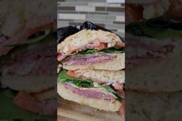 Baked Italian Style Sub Sandwich! #recipe #cooking #sandwhiches #italianfood