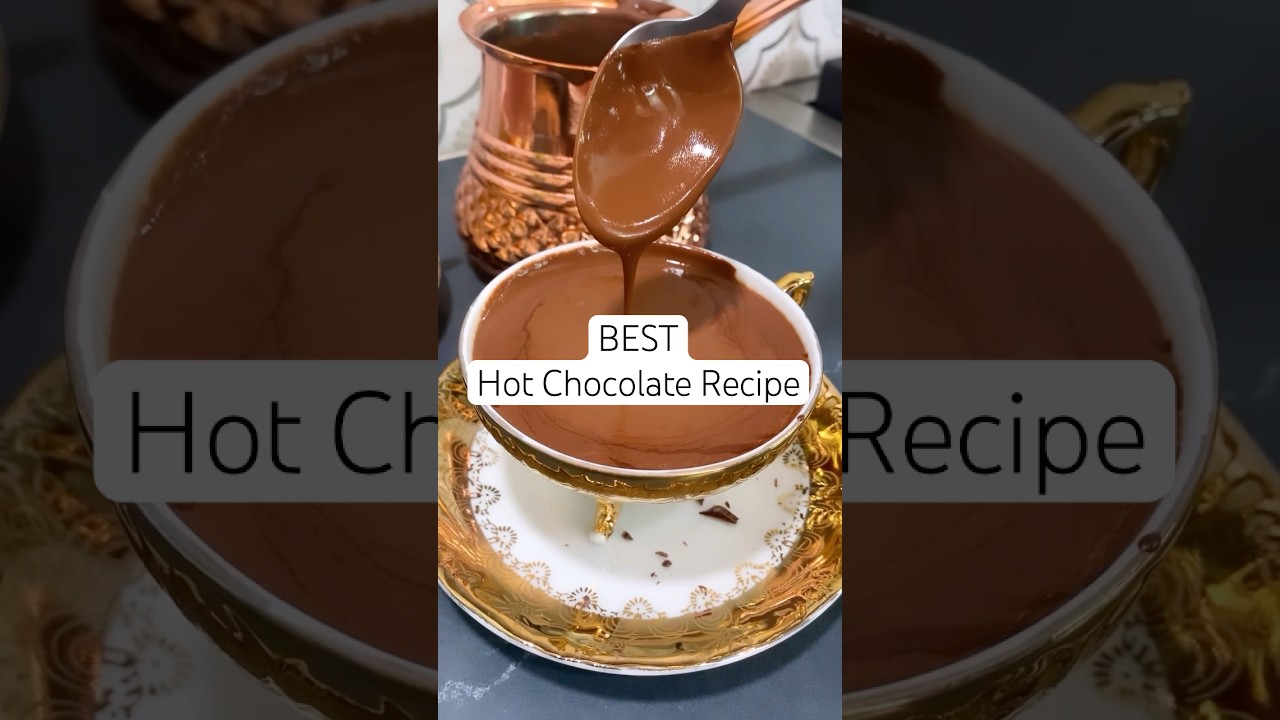 Italian Hot Chocolate (Hot Chocolate Recipe) #hotchocolate #shorts Italian Hot Chocolate (Hot Chocolate Recipe) #hotchocolate #shorts