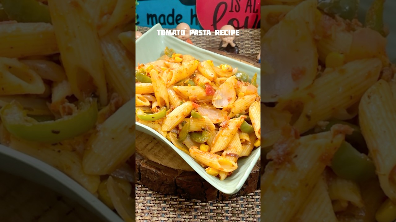 Tomato pasta recipe #shorts #viral #food #recipe #trending #cooking #indianfood #pasta #viralfood Tomato pasta recipe #shorts #viral #food #recipe #trending #cooking #indianfood #pasta #viralfood
