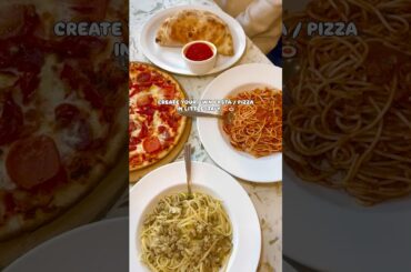 Customize your pizza or pasta in little Italy! $120 total meal #toronto #foodie