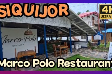 Marco Polo Italian Restaurant San Juan Siquijor  Authentic Italian Dining by the Beach Sept 2025