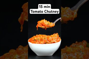 Tasty Tomato Chutney || #asmr #cooking #shorts #trending #indianfood #viral #reels #india #food