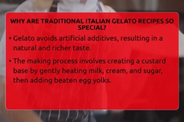 Why Are Traditional Italian Gelato Recipes So Special? - Story Of Italy