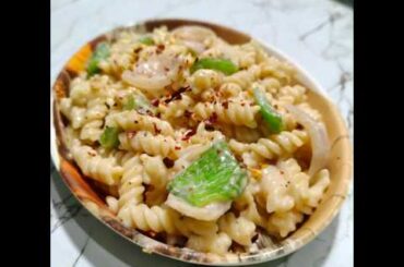 WHITE SAUCE PASTA RECIPE | #shorts #cooking #whitepasta