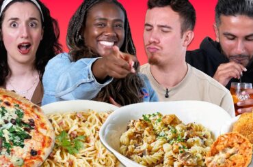 Who Has The Best Italian Restaurant Order?!