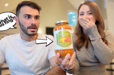 My Italian Husband Tries Trader Joe’s Snacks for the FIRST Time
