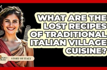 What Are The Lost Recipes Of Traditional Italian Village Cuisine? - Story Of Italy
