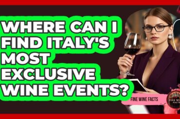 Where Can I Find Italy's Most Exclusive Wine Events? - Fine Wine Facts