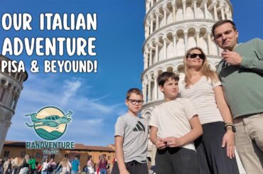 Flying to Venice  | San Marino Magic, Italian Cooking & the Leaning Tower of Pisa