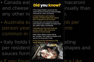 The Top Food Each Country Eats the Most