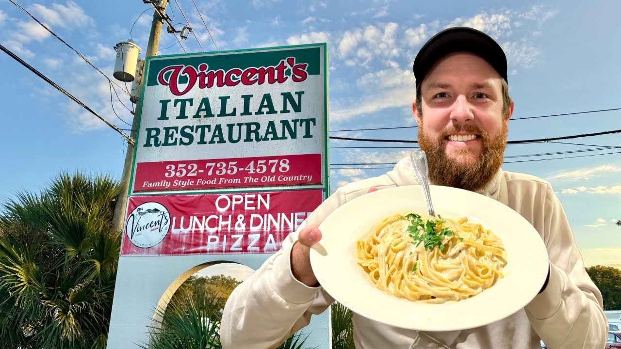 Huge Portion Sizes at Vincent’s Italian Restaurant Huge Portion Sizes at Vincent’s Italian Restaurant