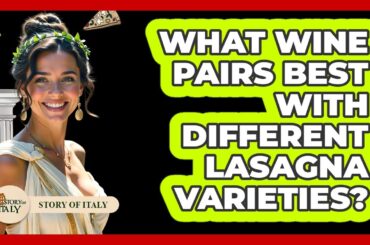 What Wine Pairs Best With Different Lasagna Varieties? - Story Of Italy