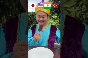 How do different countries eat ice cream? #delicious #food