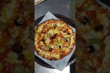 corn capsicum pizza recipe #food #shorts #pizza