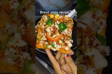 Bread pizza recipe || smiley bread pizza recipe #viral #recipe #shorts #ytshorts #cooking #trending