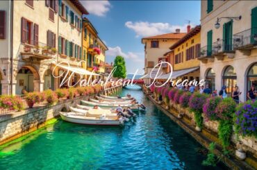 Luxury Coastal Views of Italy by the Sea | Mediterranean Dream & Relaxing Music