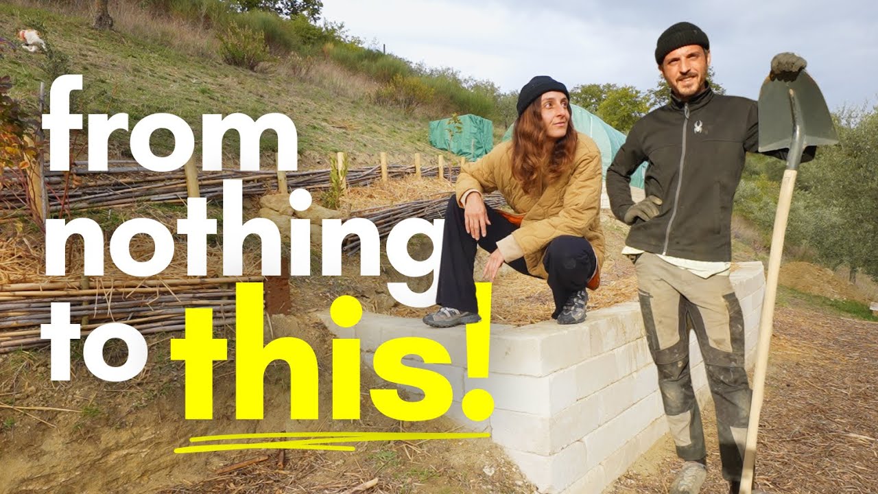 We Turned Abandoned Land Into a Dream Garden! Off-Grid Homestead Italy We Turned Abandoned Land Into a Dream Garden! Off-Grid Homestead Italy