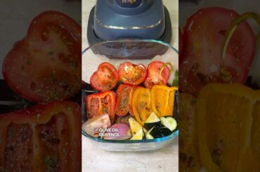 Air Fryer Veggie Pasta - The Creamiest!