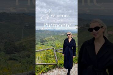 3 #Wineries to visit in #Piemonte, #Italy#winery#wine#vino#italia#winetravel
