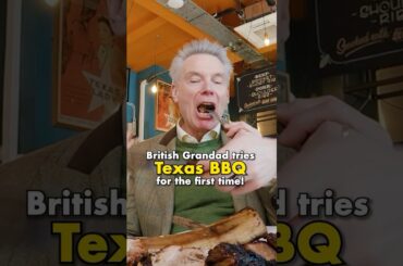 British Grandad tries Texas BBQ for the first time!