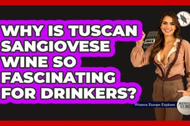 Why Is Tuscan Sangiovese Wine So Fascinating For Drinkers? - Western Europe Explorer
