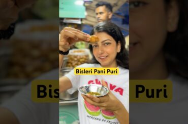 Bisleri PANI PURI In Mumbai #shorts