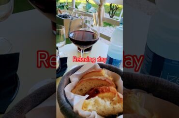 some red wine after a busy day