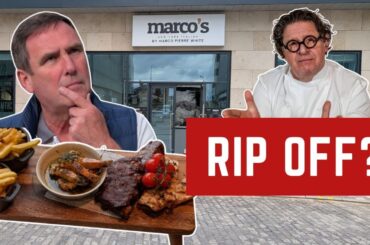 I Review MARCO PIERRE WHITE'S RESTAURANT - A RIP OFF?