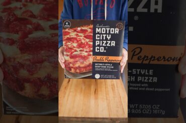 Re-review of Motor City Detroit Style Pizza  #costco #foodreview #costcofinds #pizza #deepdishpizza