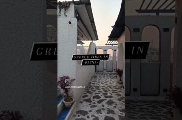 Location : Aer Bistro, Patna. (Fraser Road)Visit for Santorini themed Cafe. Loved the vibes.