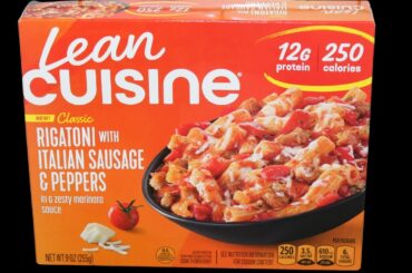 Lean Cuisine Rigatoni with Italian Sausage & Peppers Review