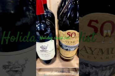 Wine & eggnog @Costco