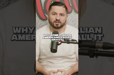 Why Italian Americans call it 'Gravy'