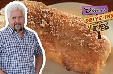 Guy Fieri Tries a Maple Bar | Diners, Drive-Ins and Dives | Food Network