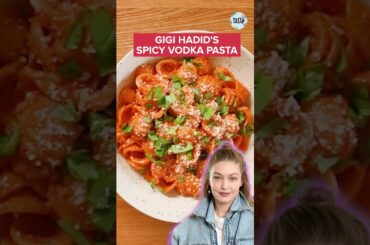 Gigi Hadid's Spicy Vodka Pasta #Shorts
