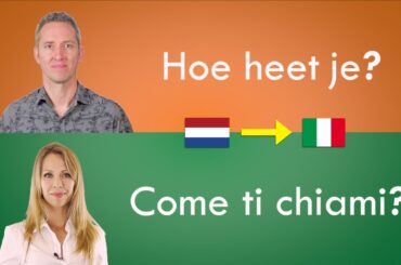 Italiaans leren | 45 Italiaanse zinnen om te leren | Hoe spreek je Italiaans
