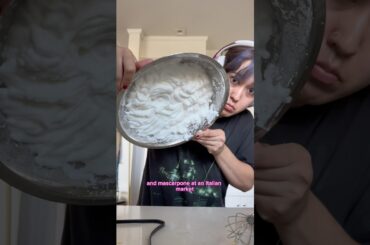 I made tiramisu for his birthday #sorryitsmari #birthday #italian #tiramisu #diy #dessert #boyfriend