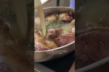 The ultimate Coq Au Vin.  #chef #michelin #coqauvin