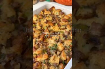 Thanksgiving Stuffing the Italian Way!