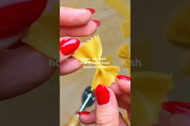 Fresh homemade pasta, step by step. Subscribe to learn more Italian cooking at home #recipe #pasta