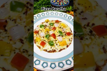 Pizza Paratha Recipe #shorts #pizzaparatha
